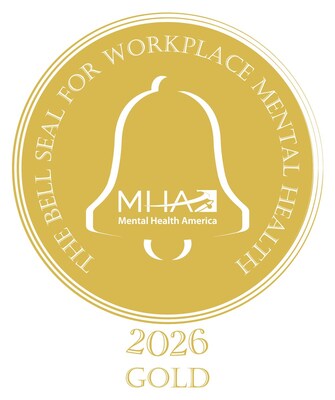 Mental Health America’s Bell Seal for Workplace Mental Health is the nation’s leading recognition for U.S. employers committed to creating mentally healthy workplaces.