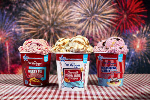 From ballpark snacks to hometown diner desserts, Kroger Brand’s limited-time All-American Ice Cream Collection features three all-new flavors inspired by nostalgic Americana moments.